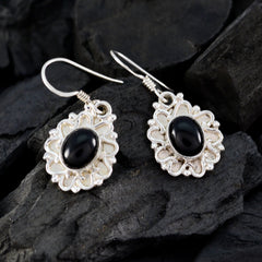 Camilla Black Featherlight Dangle Earrings for Chic Looks