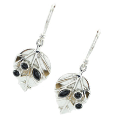 Hanna Black Featherlight Earrings for Chic Style