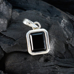 Julia Black Gemstone Pendant for Everyday Glam