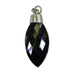 Ella Black Heart Pendant Jewelry for Fashion Lovers Black Onyx Black Black