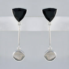 Lili Black Stud Earrings for Everyday Glam