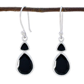Ana Black Toi Et Moi Earrings for Glamorous Style Black Onyx Black Dangle