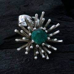 Pilar Blue Armor Pendant Necklace with Gemstone Detail