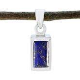 Tereza Blue Contemporary Pendant Online - Stylish Gemstone Lapis Lazuli Blue Blue