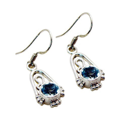 Camila Blue Dangle Earrings for Women - Elegant & Chic