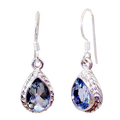 Bruna Blue Dangle Earrings Online - Elegant & Stylish Blue Topaz Blue Dangle