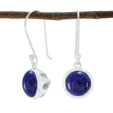 Camilla Blue Dangle Earrings with Lapis Lazuli Design Lapis Lazuli Blue Dangle