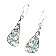 Patricia Blue Dangle Earrings - Stylish & Elegant Design