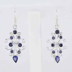 Amelia Blue Dangle Earrings with Stunning Design