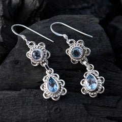 Alejandra Blue Dangle Gemstone Earrings for Every Occasion