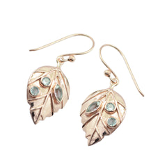 Ines Blue Featherlight Dangle Earrings for Fashionistas