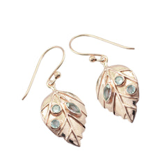 Ines Blue Featherlight Dangle Earrings for Fashionistas