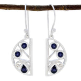 Chen Blue Gemstone Dangle Earrings for Every Occasion Iolite Blue Dangle