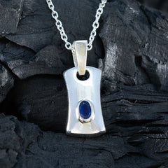 Paula Blue Gemstone Pendant for Everyday Glam