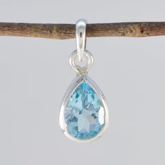 Naomi Blue Gemstone Pendant for Everyday Glam