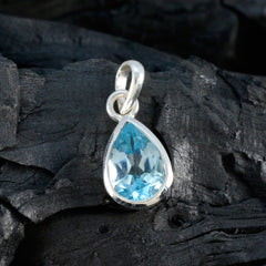 Naomi Blue Gemstone Pendant for Everyday Glam