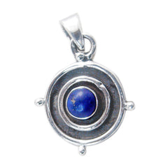 Carla Blue Rope Wire Pendant for Elegant Style Lapis Lazuli Blue Blue