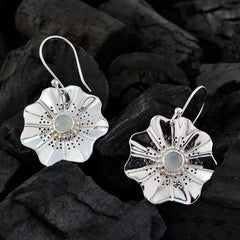 Addison Blue Solitaire Dangle Earrings for Chic Style