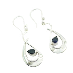Sophia Blue Solitaire Dangle Earrings for Glam Looks