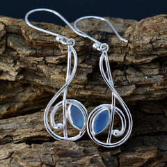 Milagros Blue Solitaire Dangle Earrings for Every Occasion
