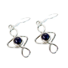 Joaquina Blue Solitaire Earrings for Everyday Glam