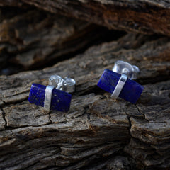 Nayara Blue Solitaire Stud Earrings for Stunning Style