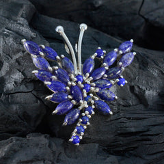 Agnes Blue Glamorous Statement Pendant