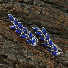 Paula Blue Stud Earrings for Everyday Glam