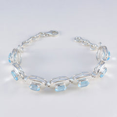 Chloe Blue Tennis Bracelet for Elegant Style