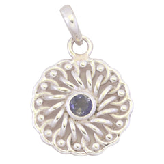 Hanna Blue Victorian Pendant for Everyday Glam