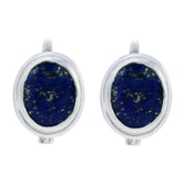 Isadora Blue Whisper Stud Earrings for Everyday Glam Lapis Lazuli Blue Stud