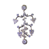 Isabel Bridal Essential Pendant Jewelry with Sparkling Crystals White CZ White White