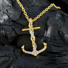 Bianca Anchor Pendant - Bridal Jewelry Online India