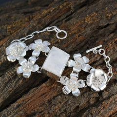 Mathilde Bridal White Bracelet for Elegant Occasions