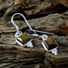 Mariana Brown Dangle Earrings with Stylish Design