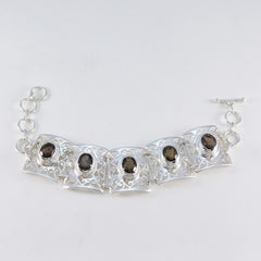 Sofia Brown Gemstone Tennis Bracelet for Glam Style