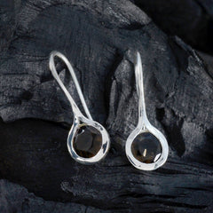 Kennedy Brown Solitaire Dangle Earrings for Everyday Glam