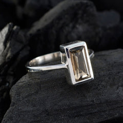 Bella Fairytale Brown Solitaire Ring