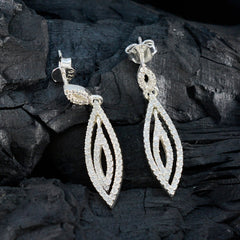 Bruna White Dainty Earrings for Every Occasion