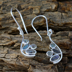 Camila Grey Dangle Earrings for Everyday Elegance