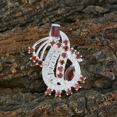 Camilla Red Love Pendant with Sparkling Gemstones