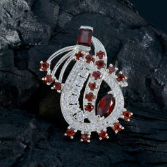 Camilla Red Love Pendant with Sparkling Gemstones