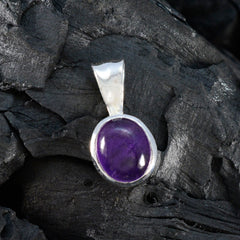 Carolina Bubble Pendant - Amethyst Silver Jewelry