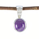 Carolina Bubble Pendant - Amethyst Silver Jewelry Amethyst Purple Purple