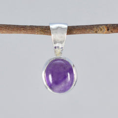 Carolina Bubble Pendant - Amethyst Silver Jewelry