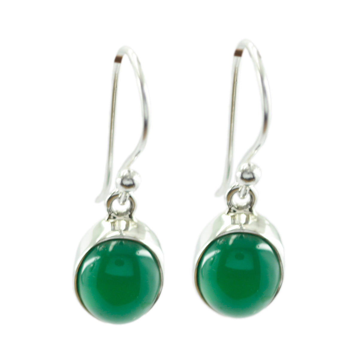 Carolina Green Dangle Earrings for Everyday Glam Green Onyx Green Dangle