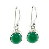 Carolina Green Dangle Earrings for Everyday Glam Green Onyx Green Dangle