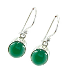 Carolina Green Dangle Earrings for Everyday Glam