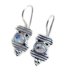 Carolina White Dangle Earrings for Everyday Glam