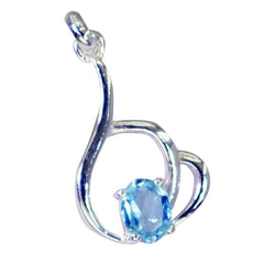 Cecilia Blue Pendant — Stunning Gemstone Jewelry